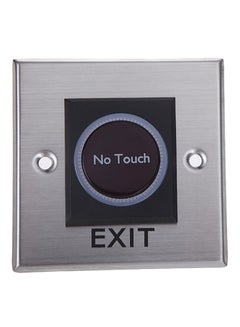 No Touch Contactless Door Release Exit Button Sensor Multicolour 8.6 x 8.6 x 3.9cm