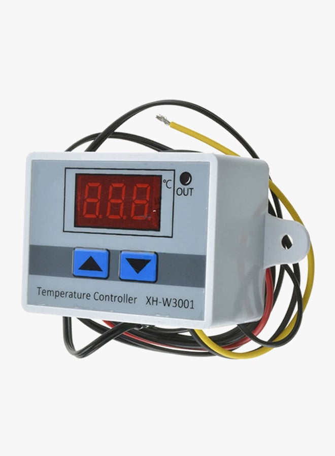 جهاز التحكم في درجة الحرارة ومسبار مفتاح التحكم في مقياس الحرارة مع جهاز استشعار متعدد الألوان 6 x 4.5 x 3.1سم - Image 2