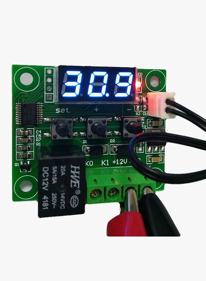 Digital Temperature Controller Multicolour 4.85 x 4.01 x 1.58centimeter - Image 4