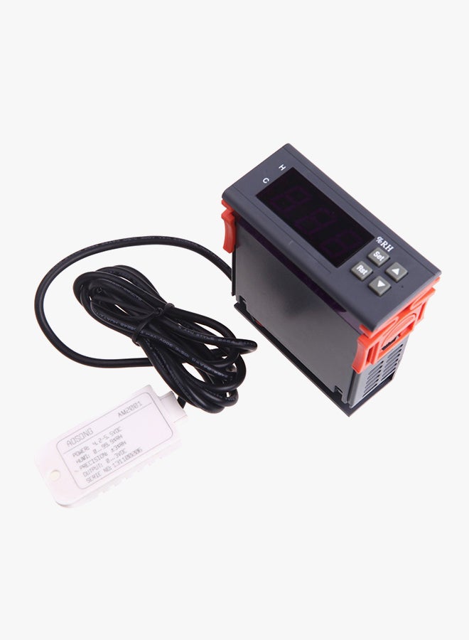 10A 220V Mini Digital Air Humidity Controller Multicolour 8.5 x 7.5 x 3.5cm - Image 4