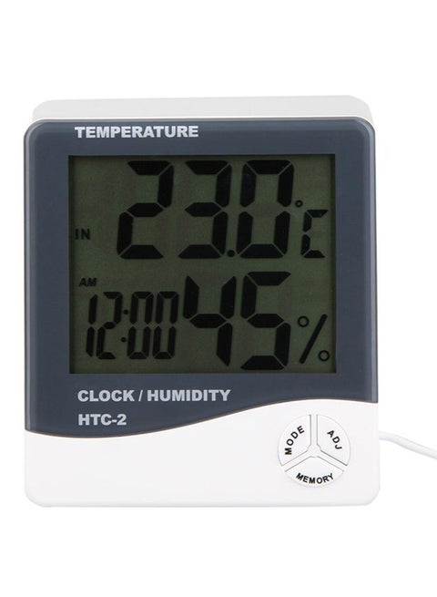 Htc-1 Temp And Humidity White 10.5x9.8x2.4cm