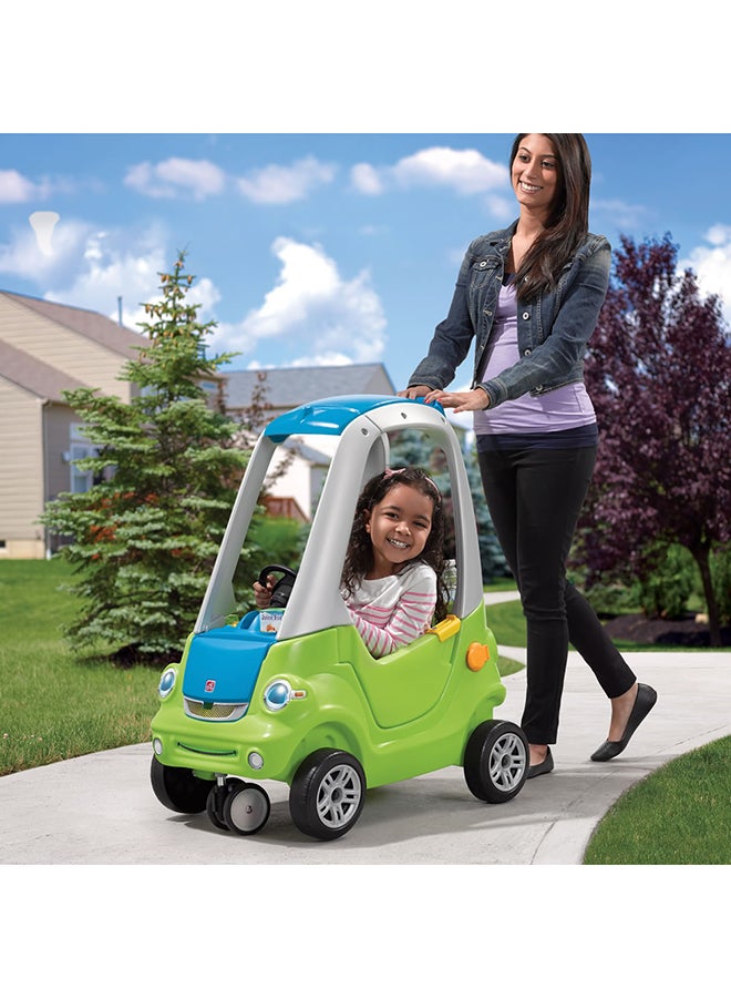 Step2 - Cute Kids Sliding Car Cozy Coupe Ride-On Toy Toddler Push And Buggy Includes Working Doors Steering Wheel 73X47X87cm - Image 1
