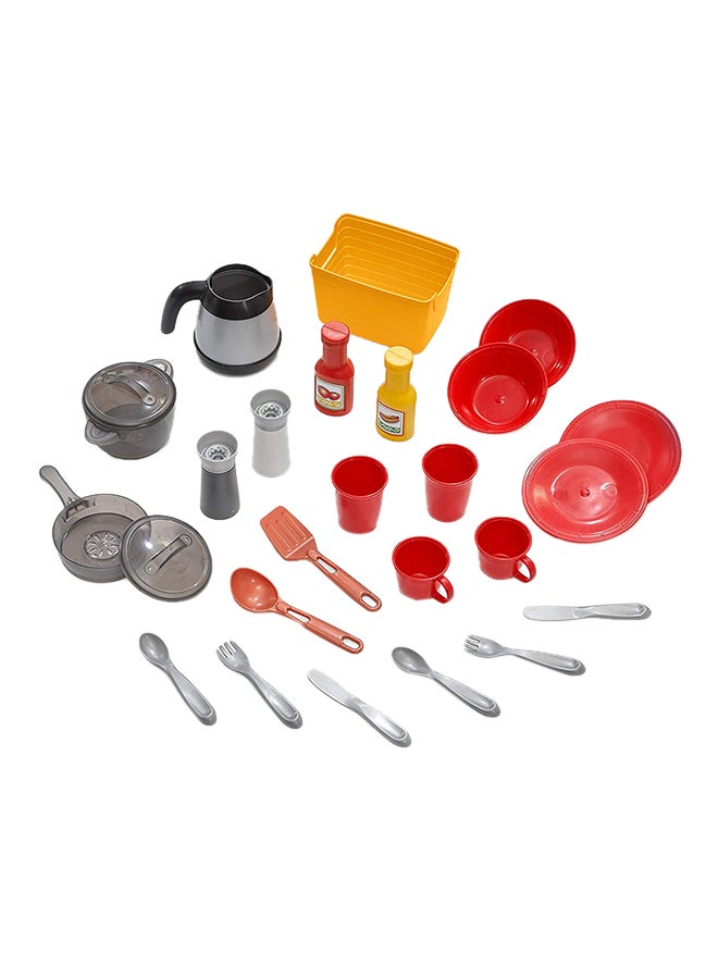 Step2 Little Cooks Kitchen 86x66x28cm - Image 2