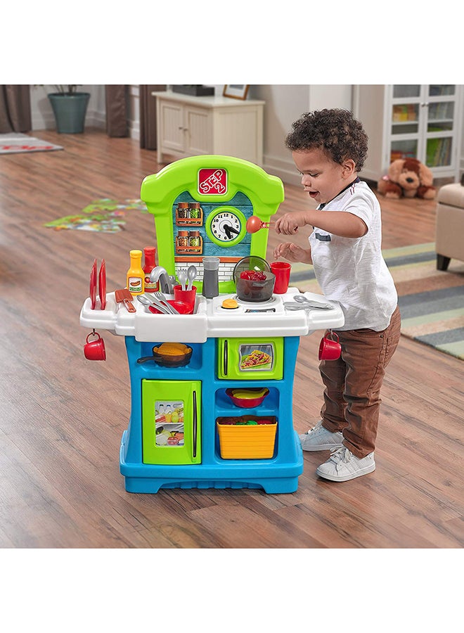 Step2 Little Cooks Kitchen 86x66x28cm - Image 3