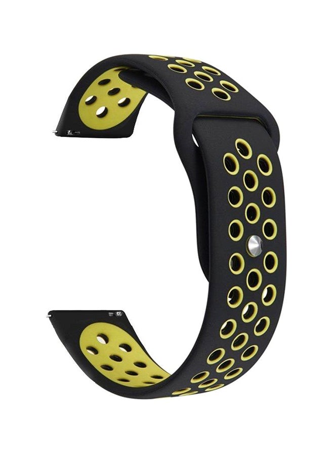 Samsung Replacement Band For Samsung Gear S3A Frontier/Classic Yellow - Image 1