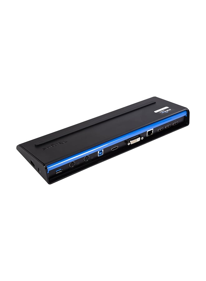 targus ACP71EU Dual USB 3.0 Docking Station Black - Image 1