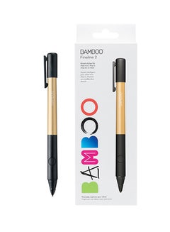 Wacom Bamboo Fineline 2 Tip Stylus For iPad Black/Gold  - Image 1