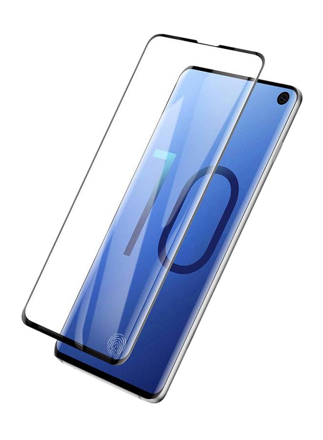 لنكوو واقي شاشة من الزجاج المقوى لهاتف سامسونج جالاكسي S10 شفاف - Image 2