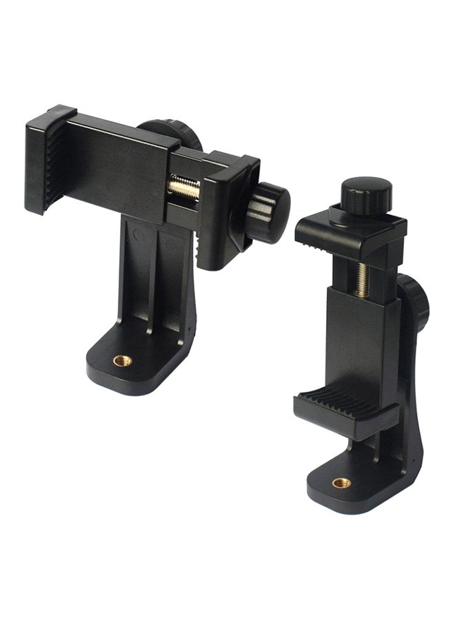 Coopic Universal Adjustable Cell Phone Tripod Smartphone Holder Black - Image 1