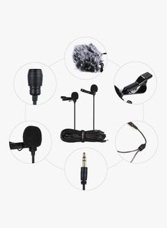 CVM-D02 Dual-Head Lavalier Microphone Black - v1550831894/N21320241A_2