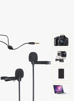 CVM-D02 Dual-Head Lavalier Microphone Black - v1550831895/N21320241A_3