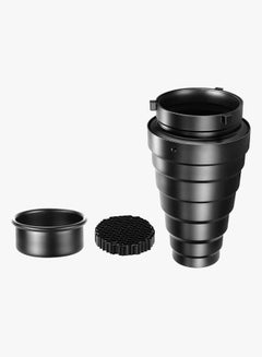 Coopic Large Aluminium Alloy Conical Snoot Kit Black  - Image 2