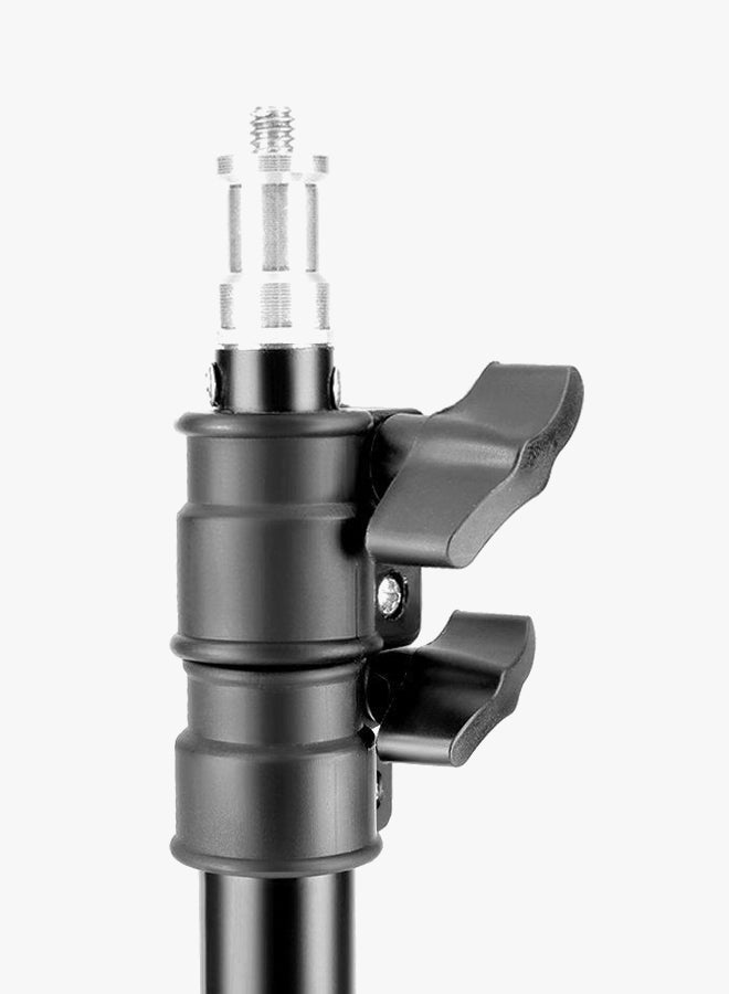 Coopic 3-Piece Photography Tripod Light Stand Set Black - Image 3