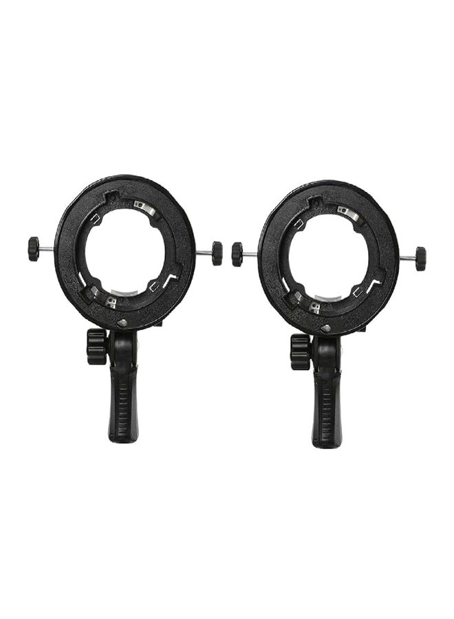 Coopic Tr-05 S Type 5 Speedlites Flash Holder Bowens Mount Bracket Black  - Image 1