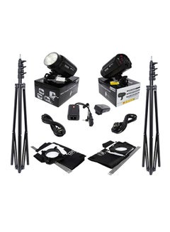Coopic Photo Studio Strobe Flash Light Full Kit Multicolour  - Image 1