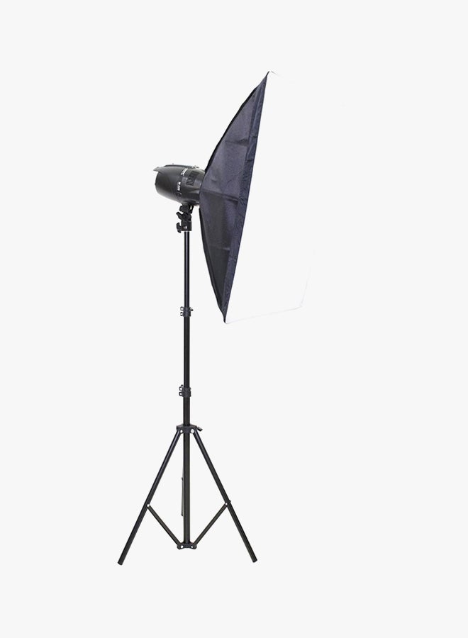 Coopic Photo Studio Strobe Flash Light Kit Black - Image 3