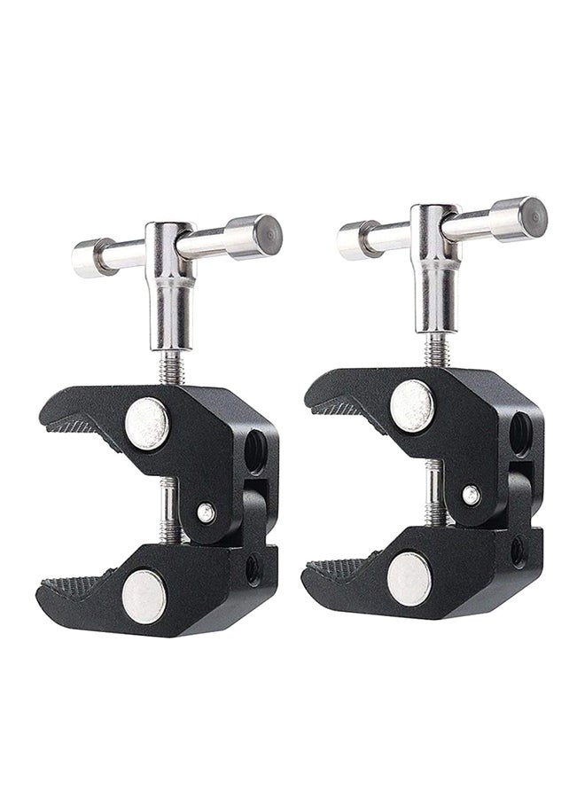 كوبيك زرادية تثبيت فائقة مزودة بإبزيم وسن مقاس 1/4 و3/8 أسود - Image 1