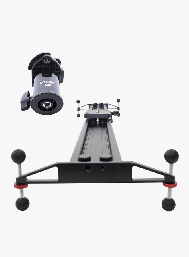 Coopic - Slider Feet And L30 Panoramic Rotating Mini Ball Head Black - Image 1