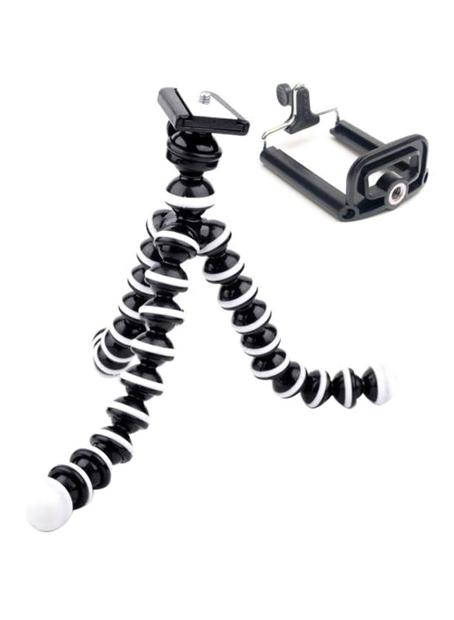 Coopic Flexible iPhone Tripod Stand Black/White - Image 1