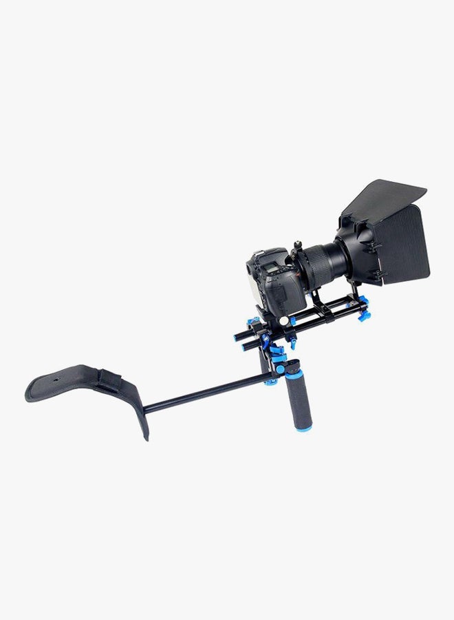 كوبيك جهاز VRS1 DSLR لكاميرات كانون 1D و1DII و5DIII و6D و7D و80D وكاميرات نيكون D5 D810 وD50 وD750 وما إلى ذلك أسود  - Image 3