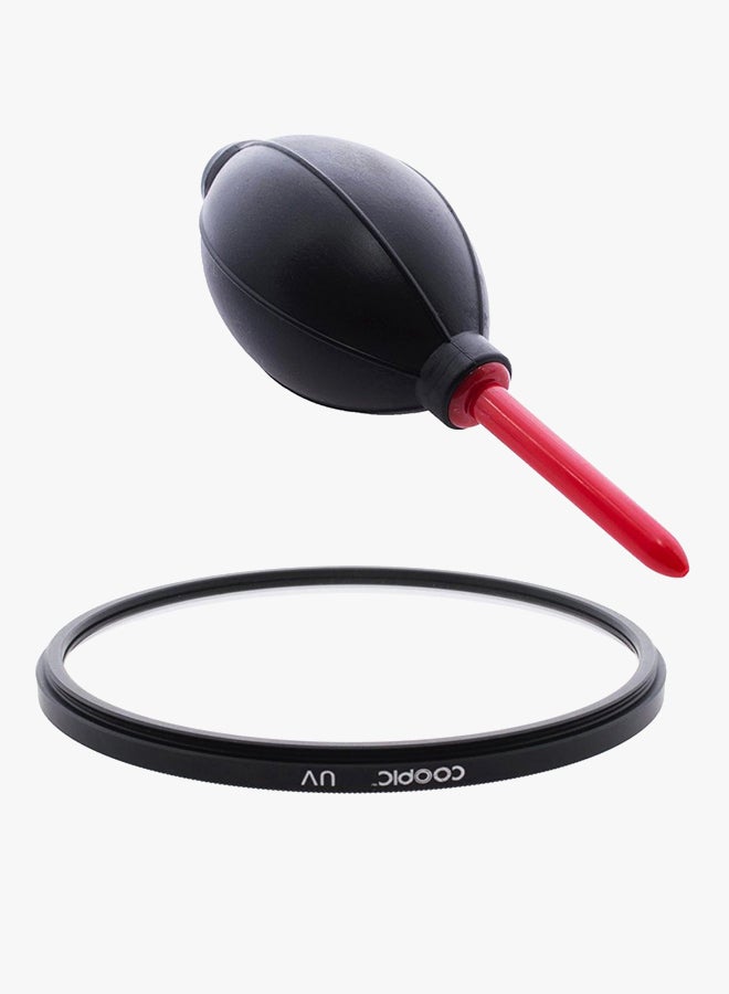 Coopic 7-Piece Cubic Lens Protective DSLR Camera Filter With Cleaning Kit Black - Image 2