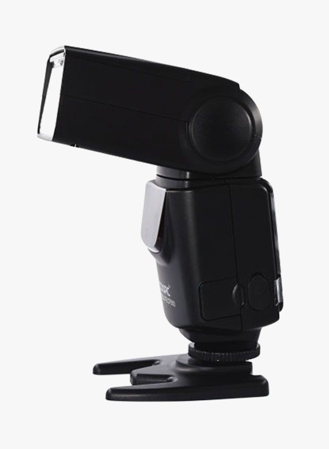 Coopic CF550 Flash For All Nikon And Canon DSLR Cameras Black  - Image 2