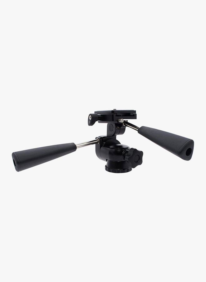 Coopic CP-TH06 Triple Way Tripod Head Black - Image 2