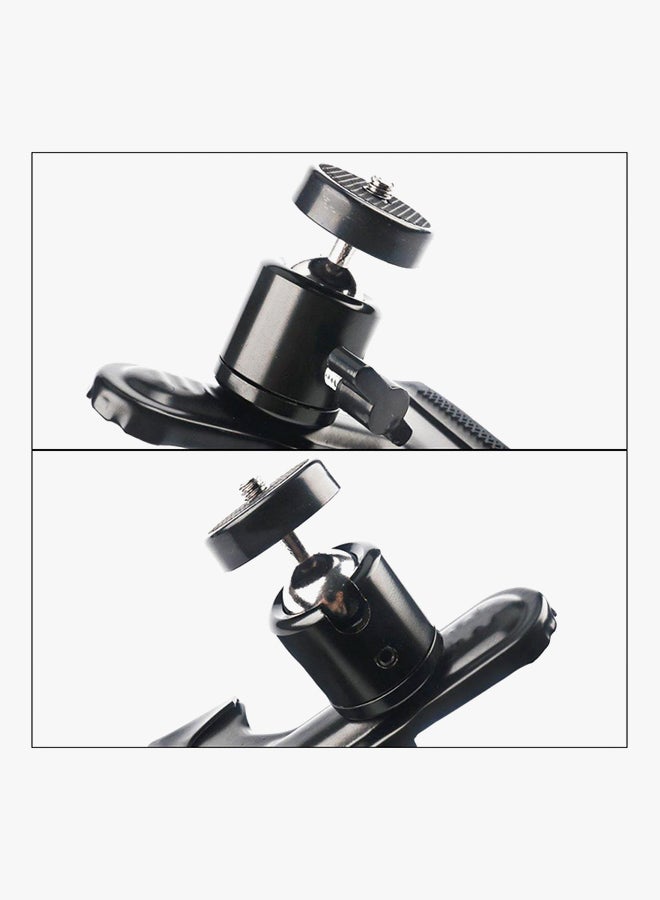 Coopic 3-Piece Metal Tripod Clip Clamp Mount Kit Black - Image 2