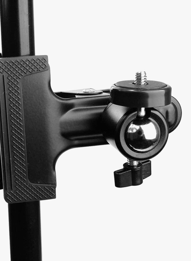 Coopic 3-Piece Metal Tripod Clip Clamp Mount Kit Black - Image 3