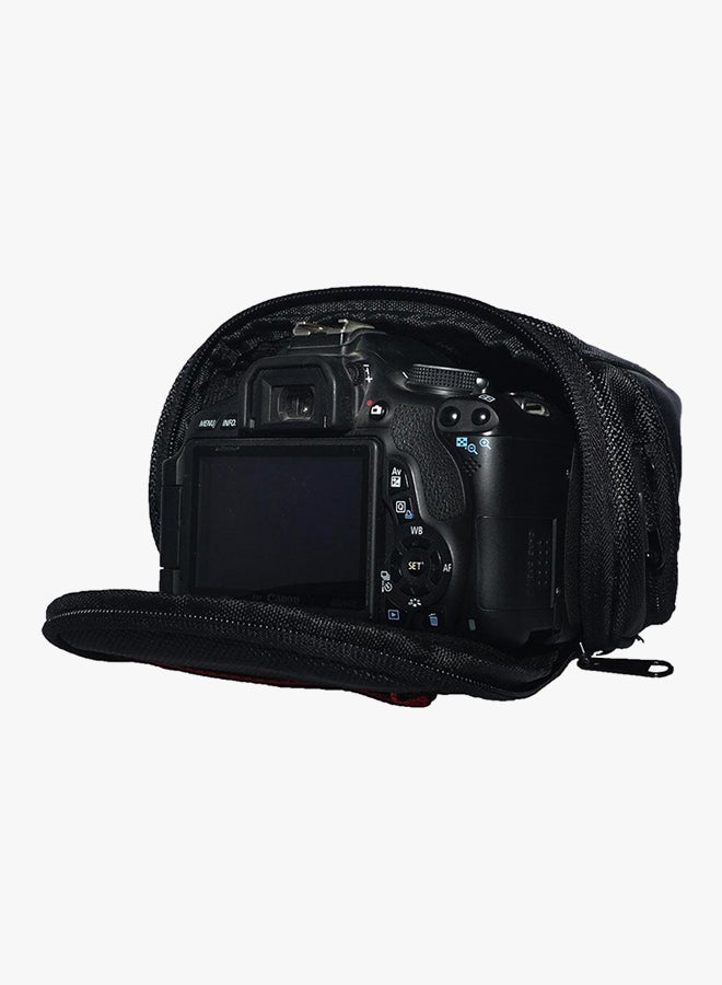 Coopic Nylon Camera Bag Black - Image 2