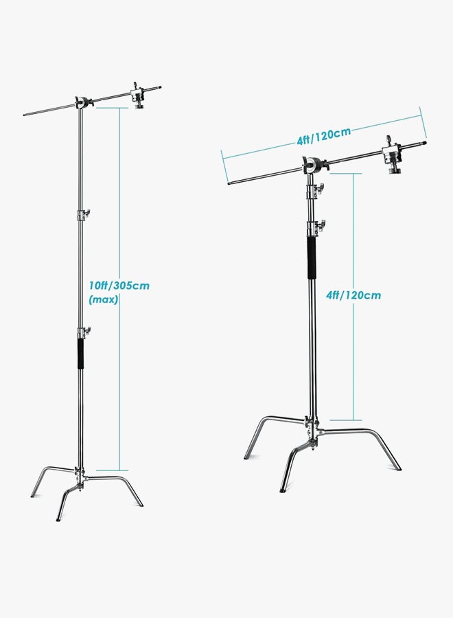 Coopic Adjustable Reflector Stand Silver - Image 3