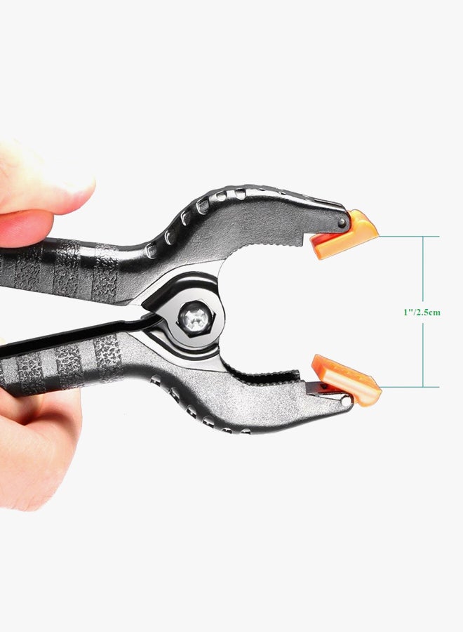 Coopic 20-Piece Backdrop Clamps For Nylon Muslin Paper Set Black - Image 2