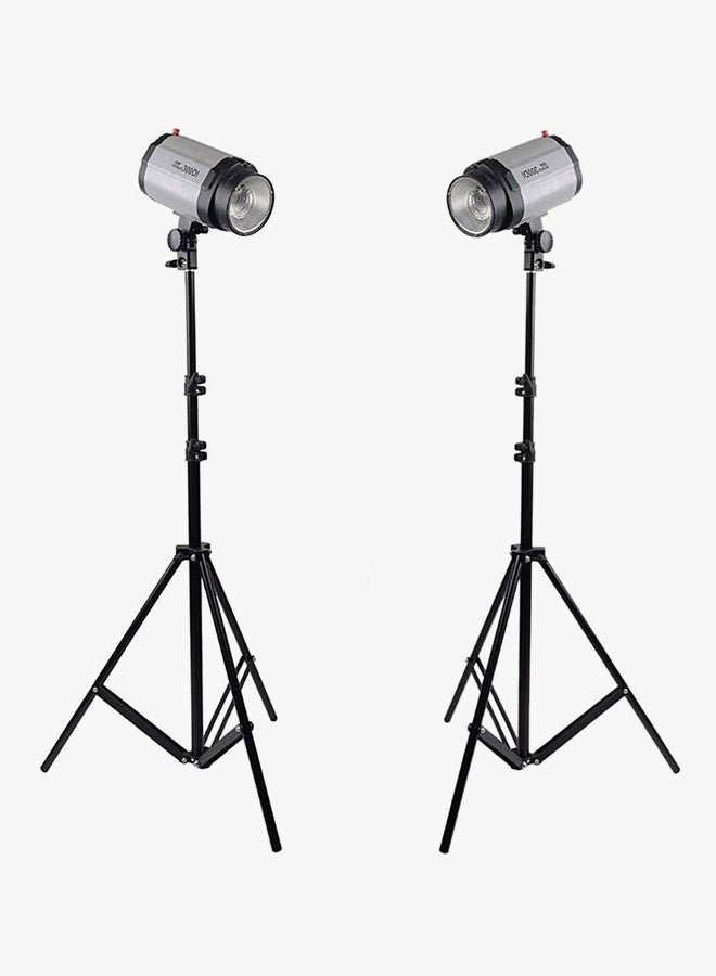 Coopic - Photo Studio Light Stands Black - Image 1