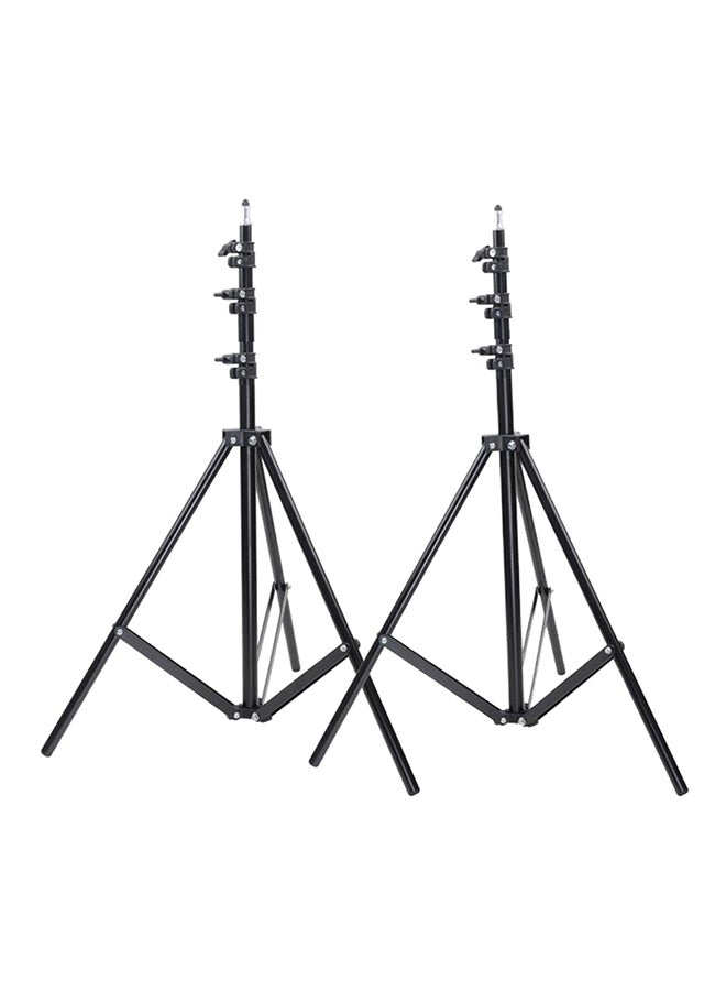 Coopic Heavy Duty Light Stand Black - Image 1