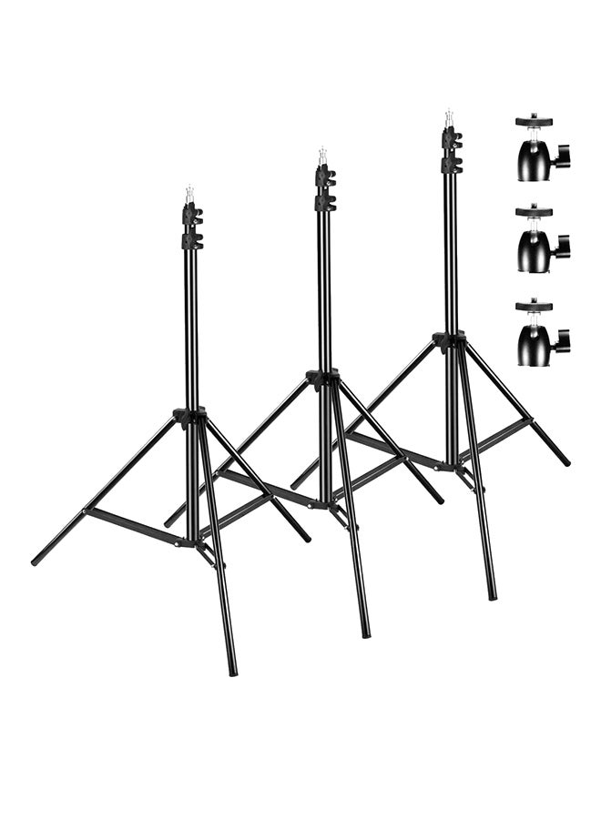 Coopic Adjustable Light Stand Black - Image 1