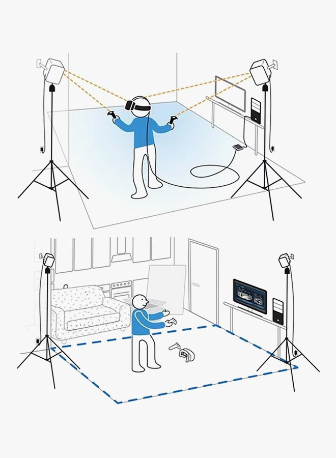 Coopic Adjustable Light Stand Black - Image 3