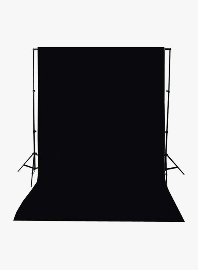 Coopic - Muslin Cotton Photography Background Screen Sheet Black - Image 1