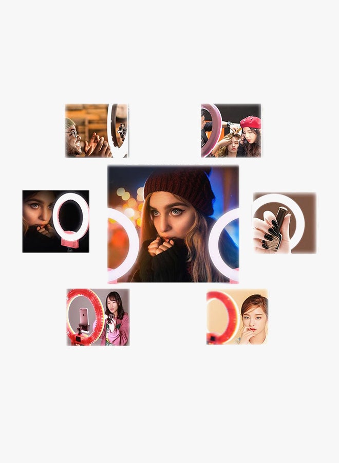 Coopic Dimmable Ring Video Light Black/White - Image 3