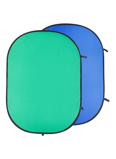 Collapsible Double Sided Chromakey Background Panel Multicolour