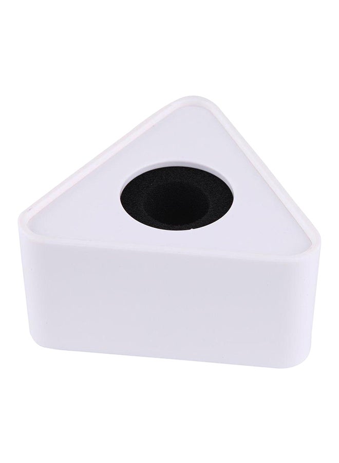 Coopic Triangle Microphone With Flag Logo 25.66856565.17 White - Image 1