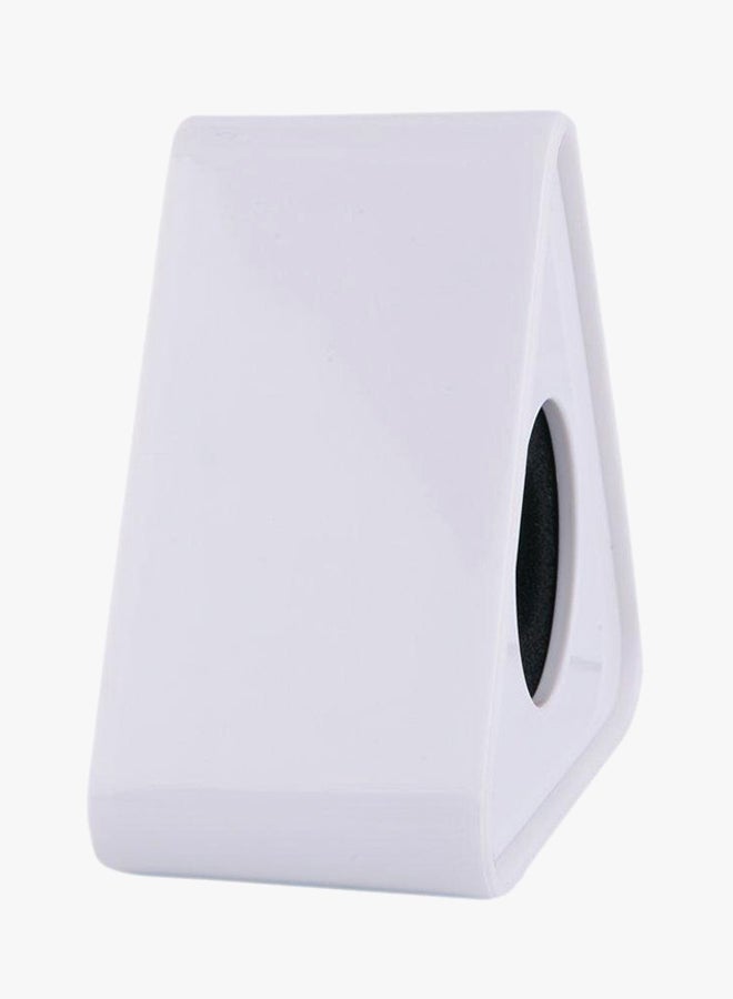 Coopic Triangle Microphone With Flag Logo 25.66856565.17 White - Image 2