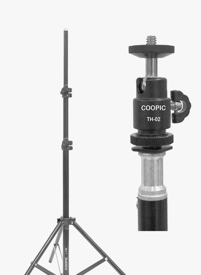 Coopic Photographic Light Stand Black - Image 2