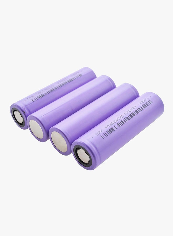 DBK Rechargeable Battery Purple - Image 3