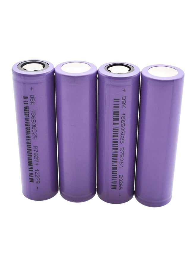 DBK Rechargeable Battery Purple - Image 1