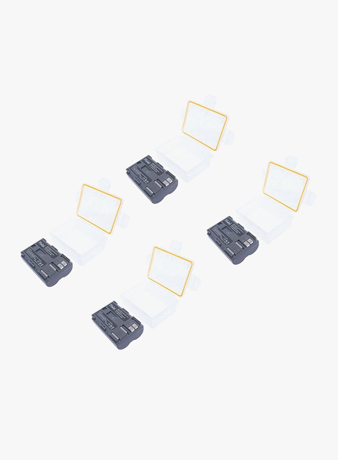 DMK Pack Of 4 Battery With Cases Black/White - Image 2