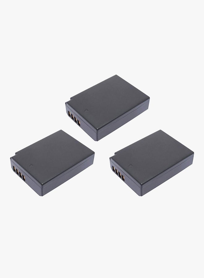 دي أم كي بطارية طاقة لكاميرات الفيديو أسود - Image 2