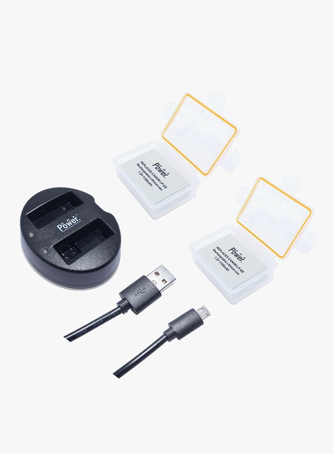 دي أم كي شاحن بطارية رقمي أسود - Image 2