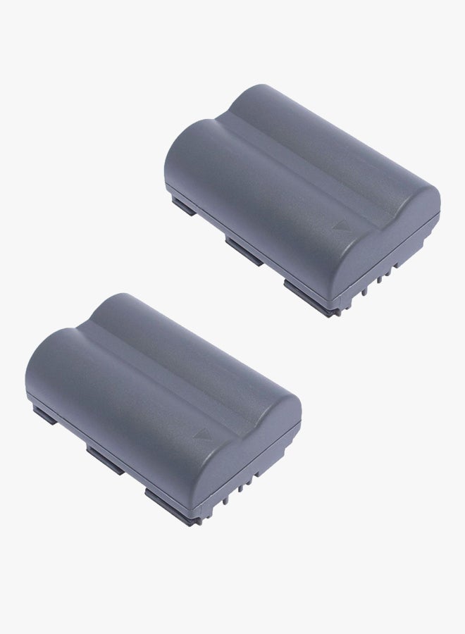 DMK Replacement Battery For Canon EOS 5D/10D/20D/30D/40D/50D/300D And Powershot G1/G2/G3/G5/G6 Black - Image 2