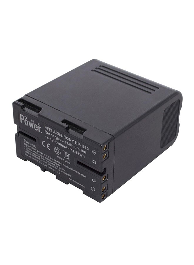 DMK Replacement Battery For Camcorders BP-U60 Black - Image 1