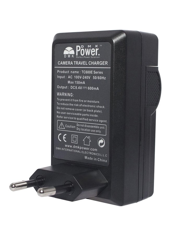 DMK 1 X Lp-E17 Battery And 1 X Tc600E Charger For Canon Lpe17, Eos M3, M5, M6, Rebel Sl2, T6I  Cameras Black - Image 1